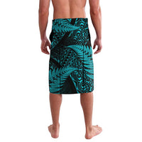 New Zealand Rugby Pacific Personalised Lavalava All Turquoise Maori Pasifika Fern Pattern