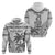 Custom Fiji Rugby Hoodie Polynesian Fijian Masi Palm Tree