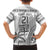 Custom Fiji Rugby Kid Hawaiian Shirt Polynesian Fijian Masi Palm Tree
