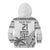 Custom Fiji Rugby Kid Hoodie Polynesian Fijian Masi Palm Tree