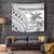 Custom Fiji Rugby Tapestry Polynesian Fijian Masi Palm Tree