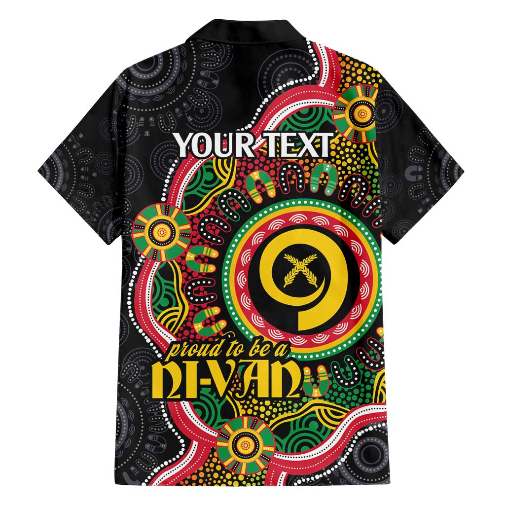 Vanuatu Personalised Hawaiian Shirt Aboriginal Dot Paitnting LT9 - Polynesian Pride