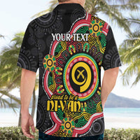 Vanuatu Personalised Hawaiian Shirt Aboriginal Dot Paitnting LT9 - Polynesian Pride