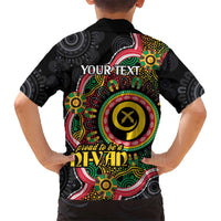 Vanuatu Personalised Hawaiian Shirt Aboriginal Dot Paitnting LT9 - Polynesian Pride