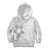 Lotu Tamaiti White Sunday Kid Hoodie Pacific Plumeria Flowers - White Version