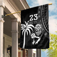 Custom Fiji New Zealand Rugby Garden Flag Make History Together