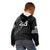 Custom Fiji New Zealand Rugby Kid Hoodie Make History Together