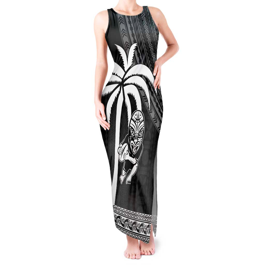 Custom Fiji New Zealand Rugby Tank Maxi Dress Make History Together