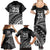 Custom Fiji New Zealand Rugby Family Matching Summer Maxi Dress and Hawaiian Shirt Cibi Dance with Black Fern