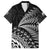 Custom Fiji New Zealand Rugby Family Matching Tank Maxi Dress and Hawaiian Shirt Cibi Dance with Black Fern