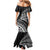 Custom Fiji New Zealand Rugby Mermaid Dress Cibi Dance with Black Fern