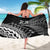 Custom Fiji New Zealand Rugby Sarong Cibi Dance with Black Fern