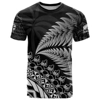 Custom Fiji New Zealand Rugby T Shirt Cibi Dance with Black Fern