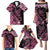 Personalised Polynesian Floral Butterfly Family Matching Puletasi Dress and Hawaiian Shirt Breast Cancer Pink Ribbon LT9 - Polynesian Pride