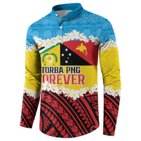 Personalised Torba PNG Forever Button Sweatshirt Polynesian Sand Art - Polynesian Pride