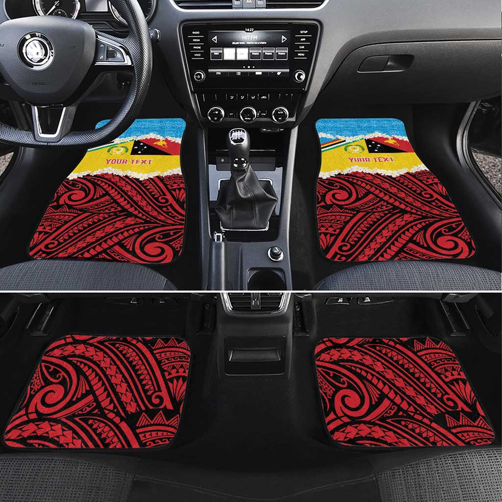 Personalised Torba PNG Forever Car Mats Polynesian Sand Art - Polynesian Pride