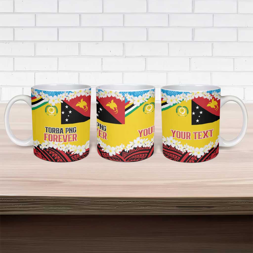 Personalised Torba PNG Forever Ceramic Mug Polynesian Sand Art - Polynesian Pride