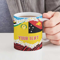 Personalised Torba PNG Forever Ceramic Mug Polynesian Sand Art - Polynesian Pride