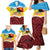 Personalised Torba PNG Forever Family Matching Mermaid Dress and Hawaiian Shirt Polynesian Sand Art - Polynesian Pride