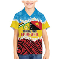 Personalised Torba PNG Forever Family Matching Mermaid Dress and Hawaiian Shirt Polynesian Sand Art - Polynesian Pride