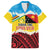 Personalised Torba PNG Forever Family Matching Puletasi and Hawaiian Shirt Polynesian Sand Art - Polynesian Pride