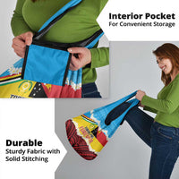 Torba PNG Forever Grocery Bag Polynesian Sand Art - Polynesian Pride