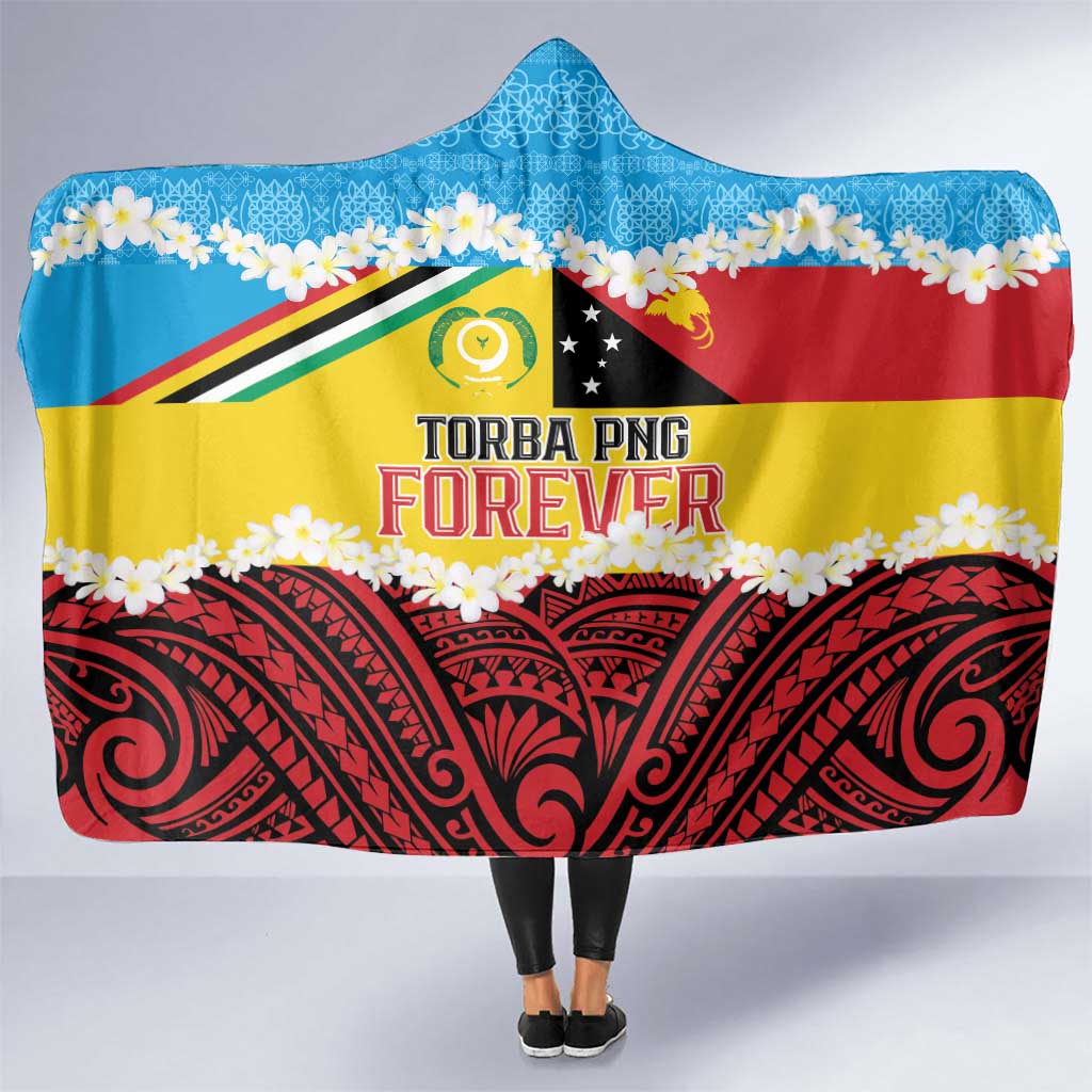Torba PNG Forever Hooded Blanket Polynesian Sand Art - Polynesian Pride