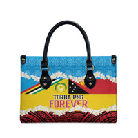 Torba PNG Forever Leather Bag Polynesian Sand Art - Polynesian Pride