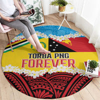 Torba PNG Forever Round Carpet Polynesian Sand Art - Polynesian Pride