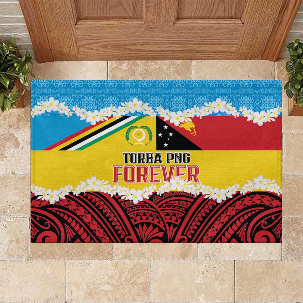 Torba PNG Forever Rubber Doormat Polynesian Sand Art - Polynesian Pride