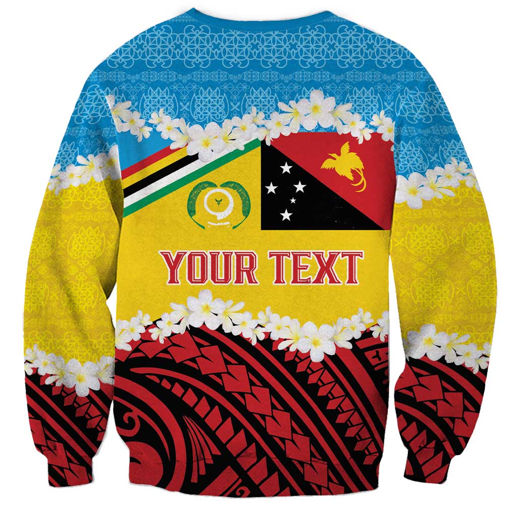 Personalised Torba PNG Forever Sweatshirt Polynesian Sand Art - Polynesian Pride