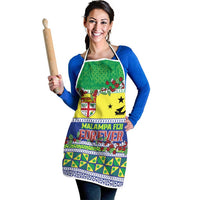 Malampa Fiji Forever Apron Tagimoucia Polynesian Sand Drawing - Polynesian Pride