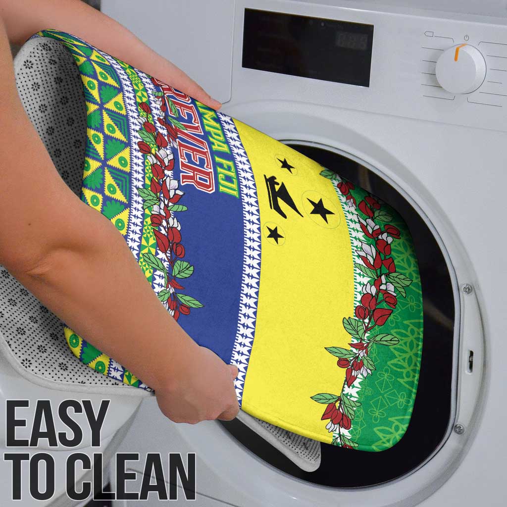 Malampa Fiji Forever Bathroom Set Tagimoucia Polynesian Sand Drawing - Polynesian Pride