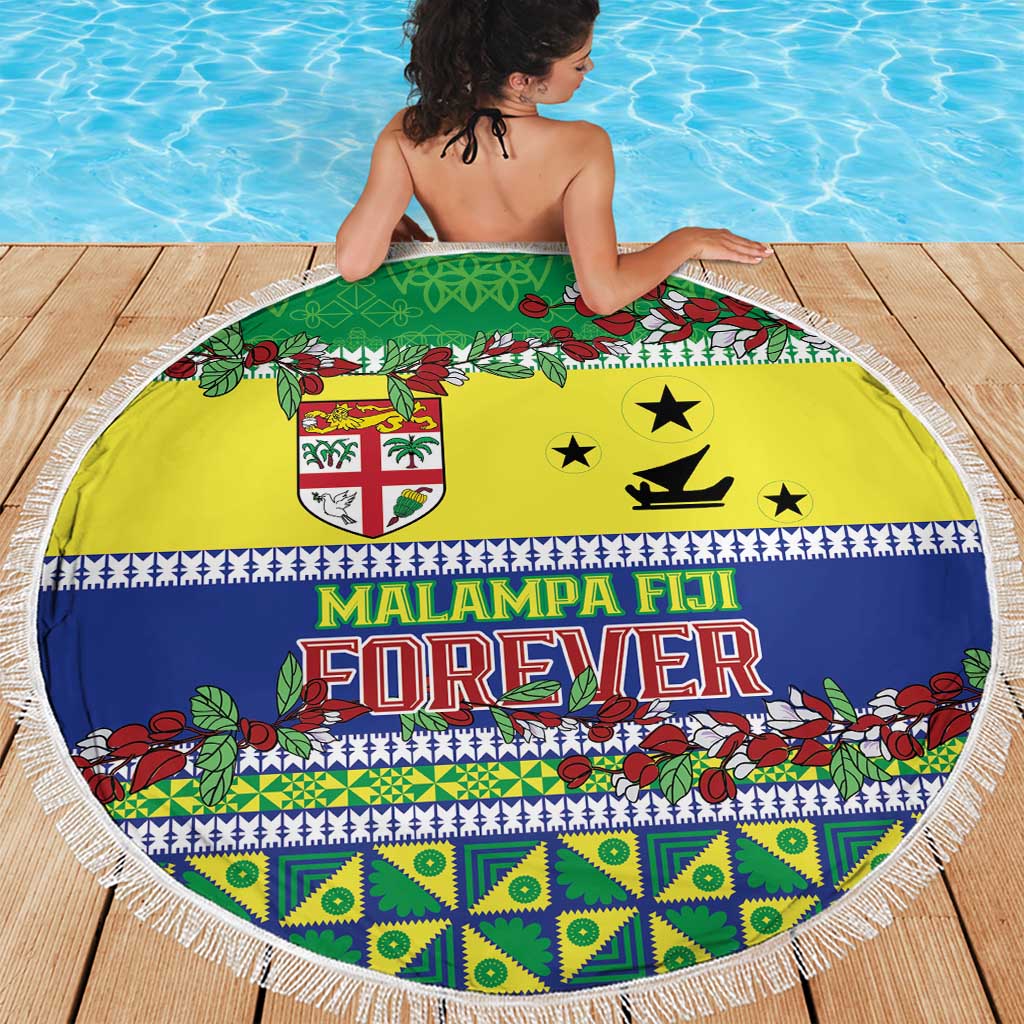 Malampa Fiji Forever Beach Blanket Tagimoucia Polynesian Sand Drawing - Polynesian Pride