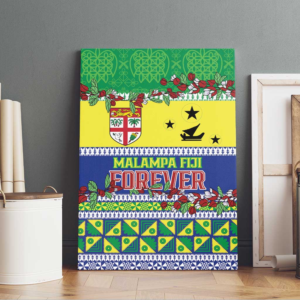 Malampa Fiji Forever Canvas Wall Art Tagimoucia Polynesian Sand Drawing - Polynesian Pride