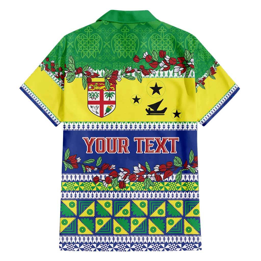 Personalised Malampa Fiji Forever Family Matching Long Sleeve Bodycon Dress and Hawaiian Shirt Tagimoucia Polynesian Sand Drawing - Polynesian Pride