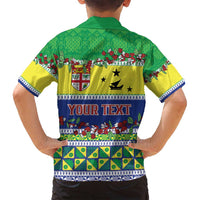 Personalised Malampa Fiji Forever Family Matching Puletasi and Hawaiian Shirt Tagimoucia Polynesian Sand Drawing - Polynesian Pride