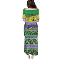 Personalised Malampa Fiji Forever Family Matching Puletasi and Hawaiian Shirt Tagimoucia Polynesian Sand Drawing - Polynesian Pride