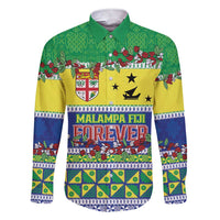 Personalised Malampa Fiji Forever Family Matching Short Sleeve Bodycon Dress and Hawaiian Shirt Tagimoucia Polynesian Sand Drawing - Polynesian Pride