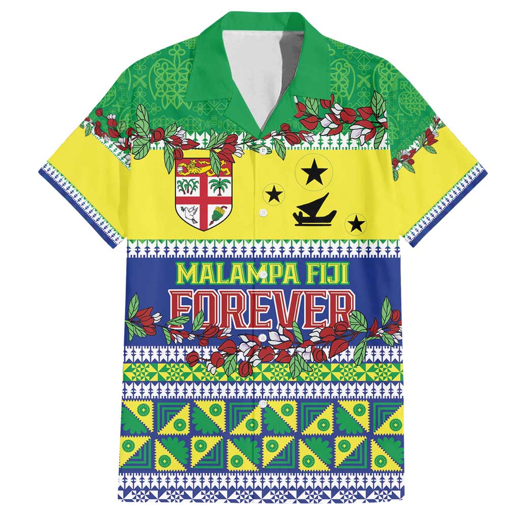 Personalised Malampa Fiji Forever Family Matching Summer Maxi Dress and Hawaiian Shirt Tagimoucia Polynesian Sand Drawing - Polynesian Pride