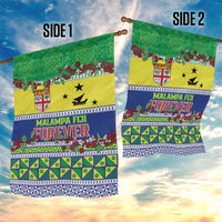 Malampa Fiji Forever Garden Flag Tagimoucia Polynesian Sand Drawing - Polynesian Pride