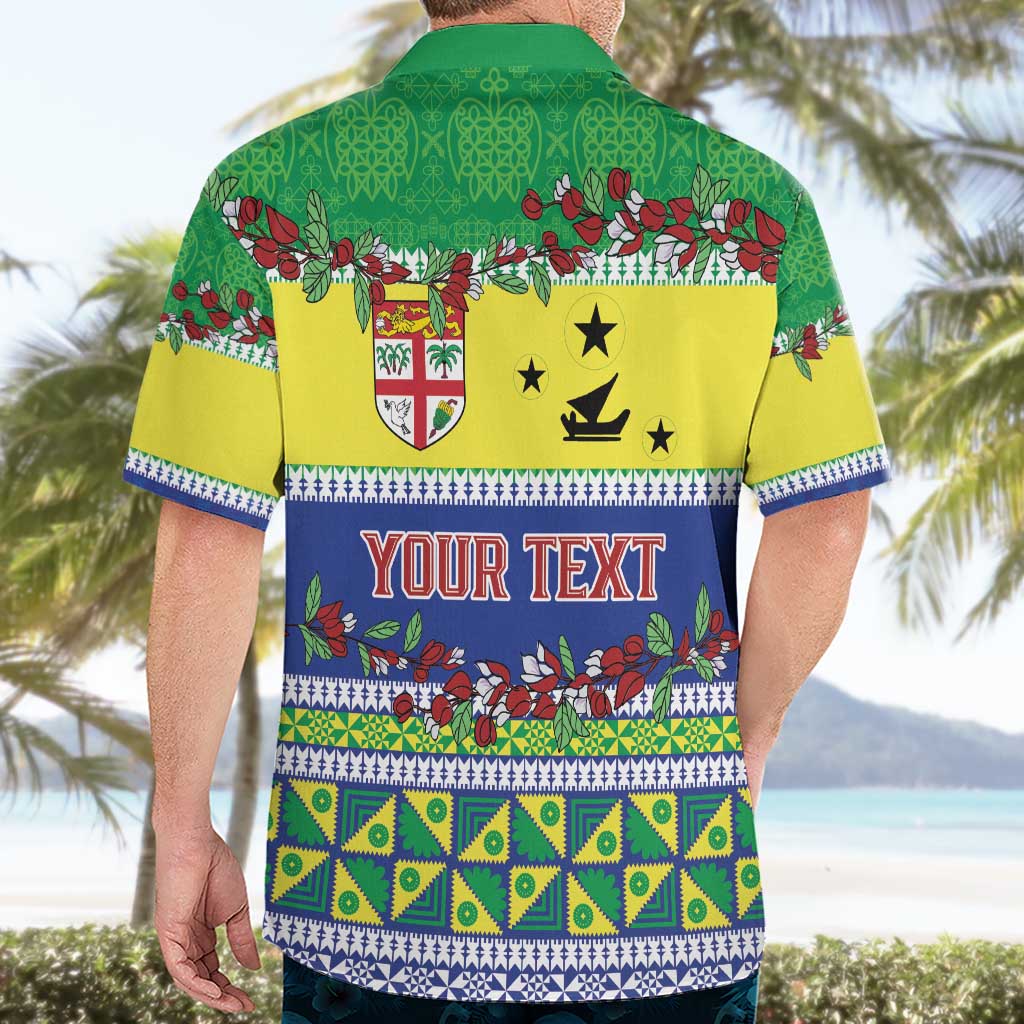Personalised Malampa Fiji Forever Hawaiian Shirt Tagimoucia Polynesian Sand Drawing - Polynesian Pride
