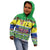 Personalised Malampa Fiji Forever Kid Hoodie Tagimoucia Polynesian Sand Drawing - Polynesian Pride