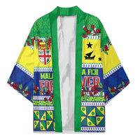 Personalised Malampa Fiji Forever Kimono Tagimoucia Polynesian Sand Drawing - Polynesian Pride