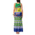 Personalised Malampa Fiji Forever Tank Maxi Dress Tagimoucia Polynesian Sand Drawing - Polynesian Pride