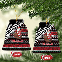 New Zealand Kiwi Santa Christmas Ceramic Ornament He Wairua Kirihimete - Polynesian Pride