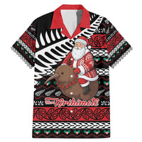 New Zealand Kiwi Santa Christmas Family Matching Mermaid Dress and Hawaiian Shirt He Wairua Kirihimete - Polynesian Pride