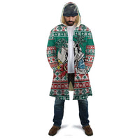 Hawaiian Skull Surfs Cloak Mele Kalikimaka Palaka Quilt Pattern - Polynesian Pride