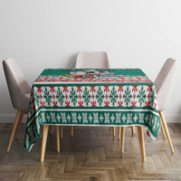 Hawaiian Skull Surfs Tablecloth Mele Kalikimaka Palaka Quilt Pattern - Polynesian Pride