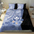 Aloha Vintage Hawaii Tribal Bedding Set Blue Style LT9 - Polynesian Pride